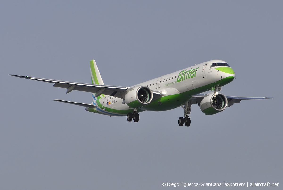 EC-NFA · Embraer 190-400STD · (LPA / GCLP)