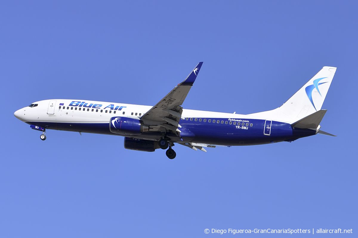 YR-BMJ · Boeing 737-82R(WL) · (LPA / GCLP)