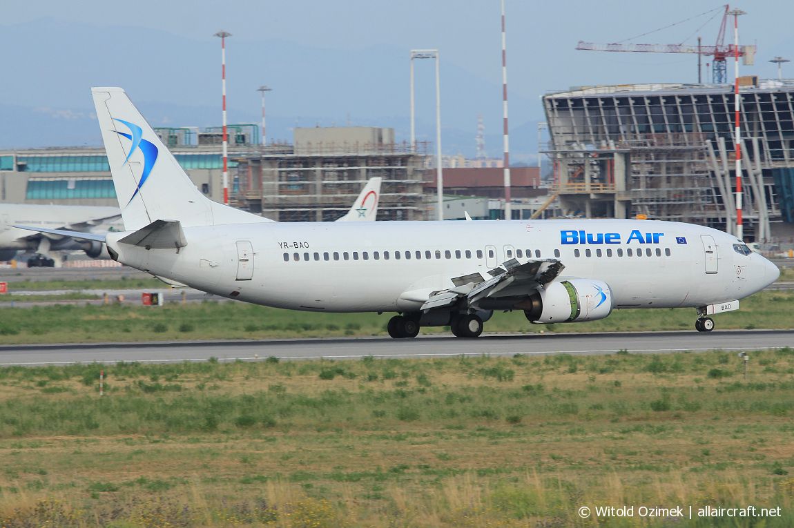 YR-BAO · Boeing 737-42C · (FCO / LIRF)