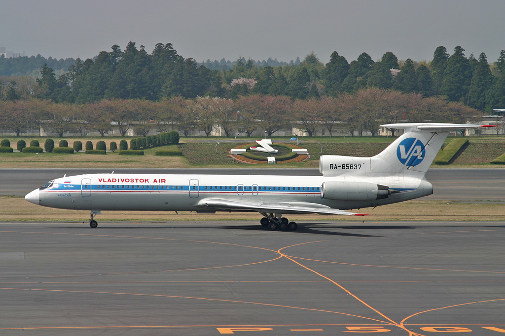 RA-85837 · Tupolev Tu-154M · (NRT / RJAA)