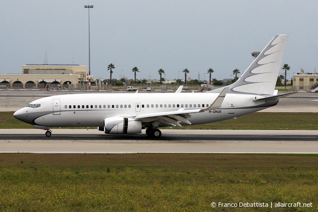 M-URUS (34622) 2005 Boeing 737-7GC(BBJ)
