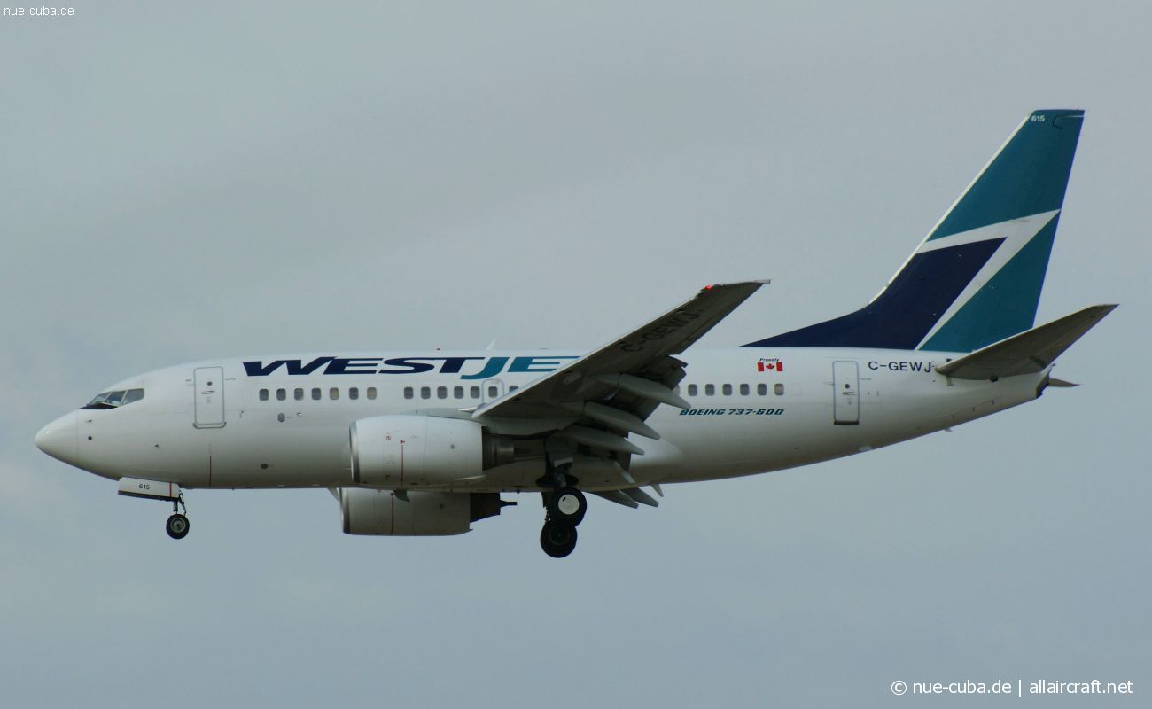 C-GEWJ · Boeing 737-6CT · (YYC / CYYC)