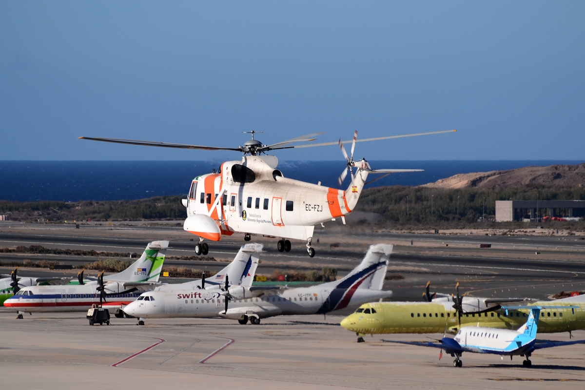 EC-FZJ · Sikorsky S-61N · (LPA / GCLP)
