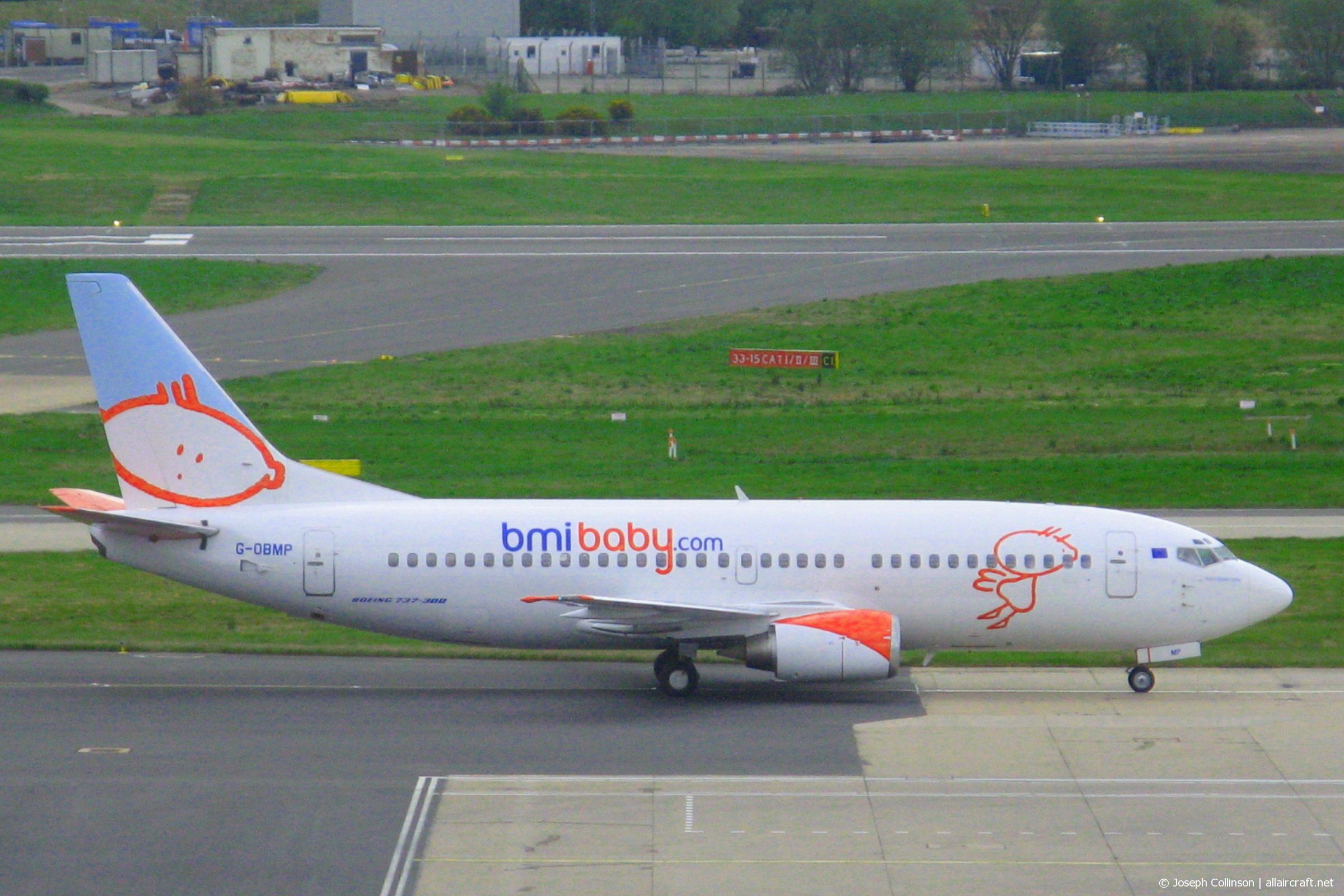 G-OBMP · Boeing 737-3Q8 · (BHX / EGBB)