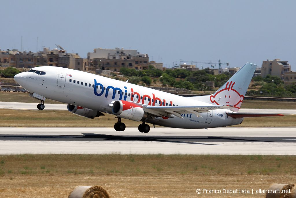 G-ODSK · Boeing 737-37Q · (MLA / LMML)