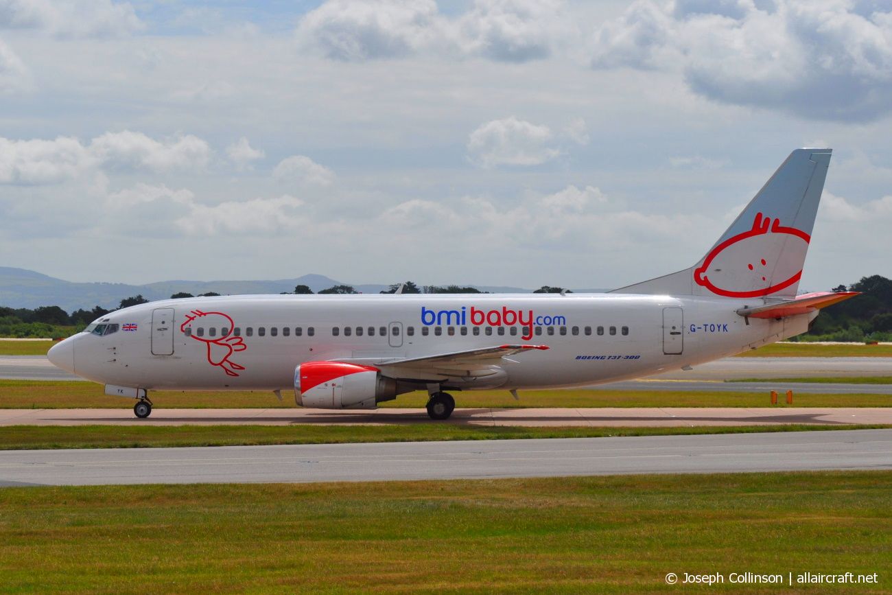 G-TOYK · Boeing 737-33R · (MAN / EGCC)