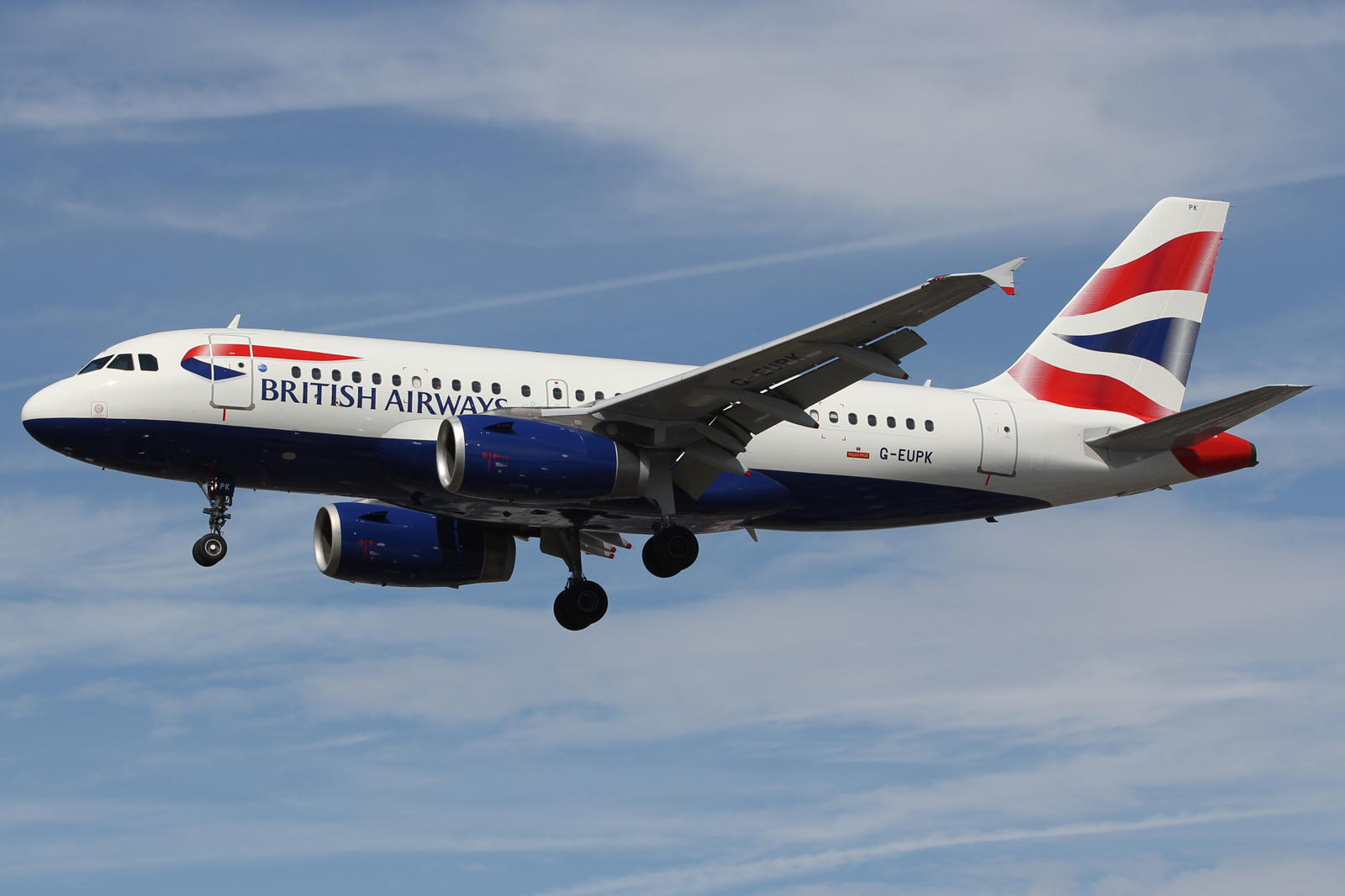 G-EUPK · Airbus A319-131 · (LHR / EGLL)