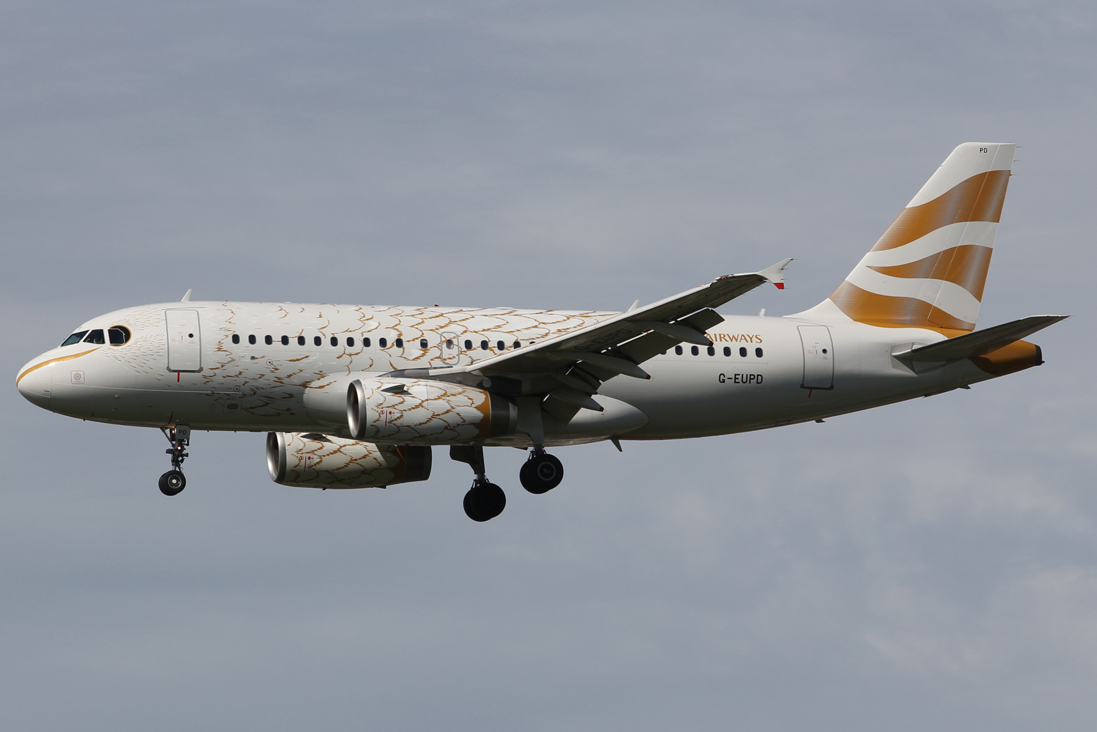 G-EUPD · Airbus A319-131 · (LHR / EGLL)