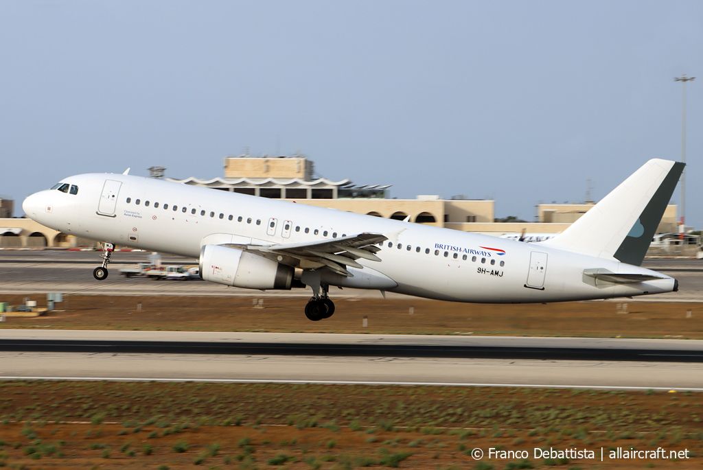 9H-AMJ · Airbus A320-232 · (MLA / LMML)