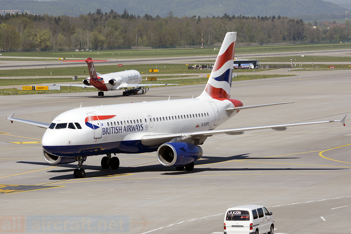 G-EUPY (1486) 2001 Airbus A319-131