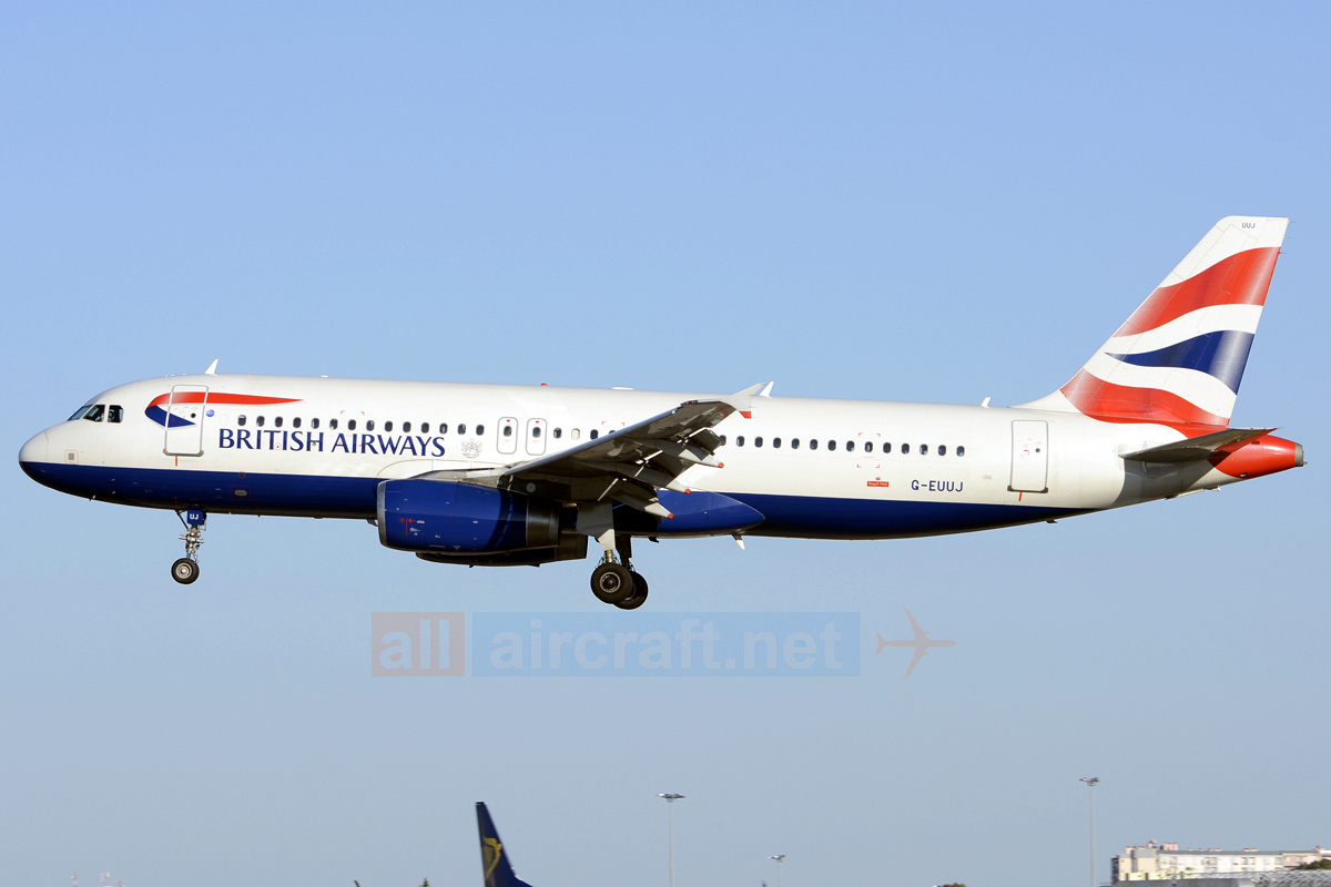 G-EUUJ (cn 1883) Airbus A320-232
