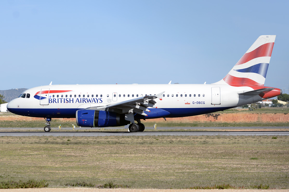 G-DBCG · Airbus A319-131 · (FAO / LPFR)