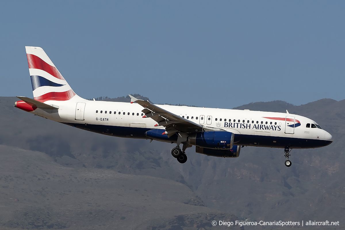G-GATR · Airbus A320-232 · (LPA / GCLP)