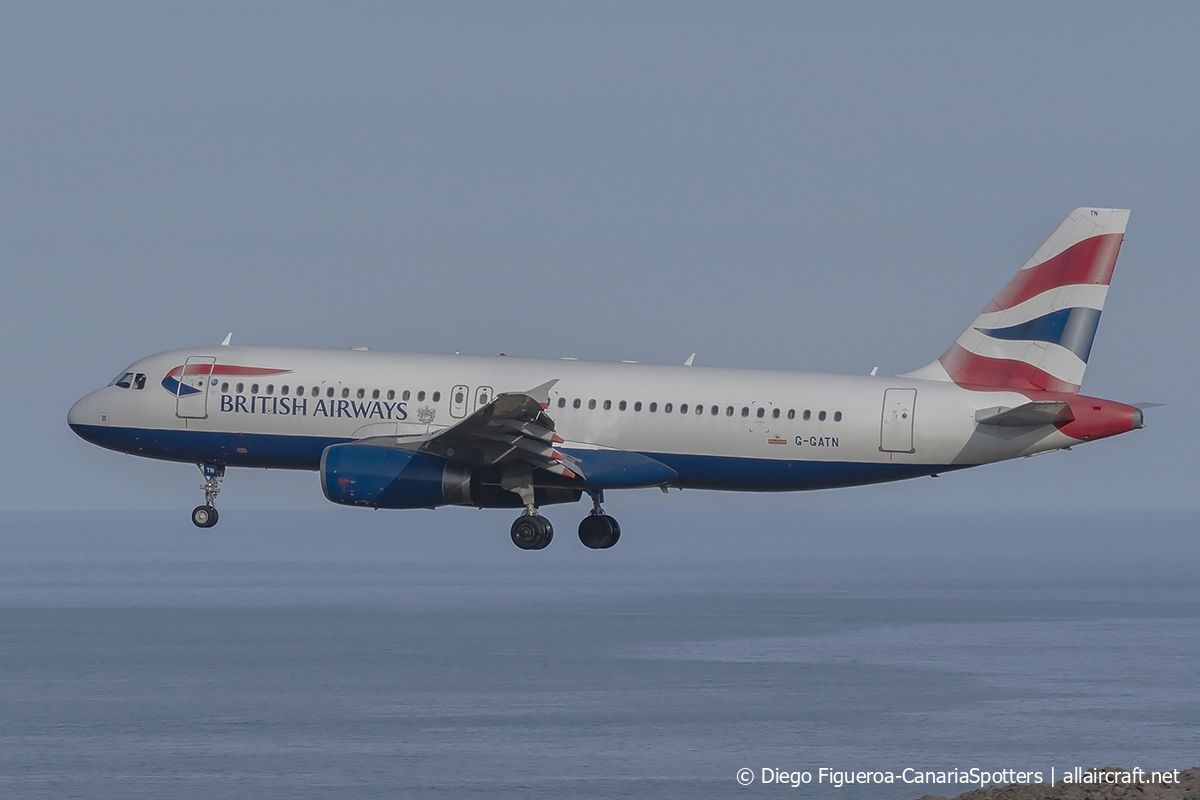 G-GATN (1613) 2001 Airbus A320-232