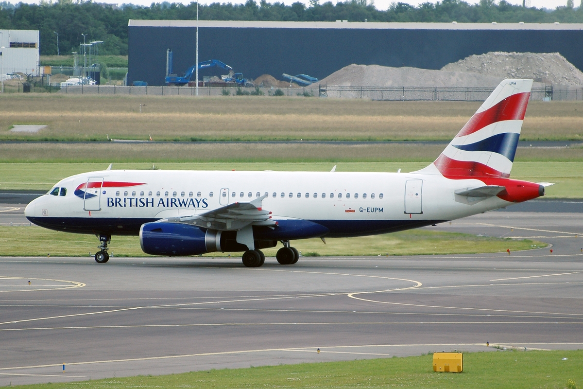 G-EUPM · Airbus A319-131 · (AMS / EHAM)