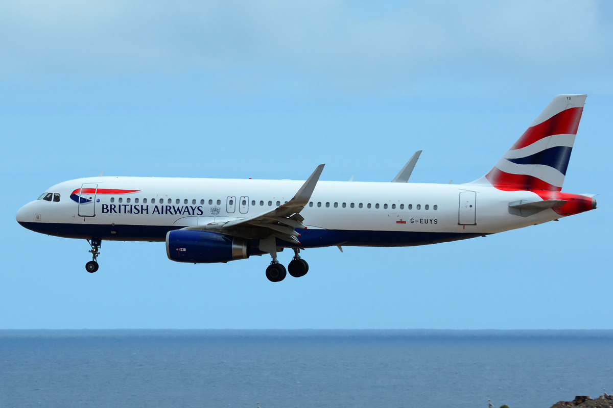 G-EUYS · Airbus A320-232 · (LPA / GCLP)