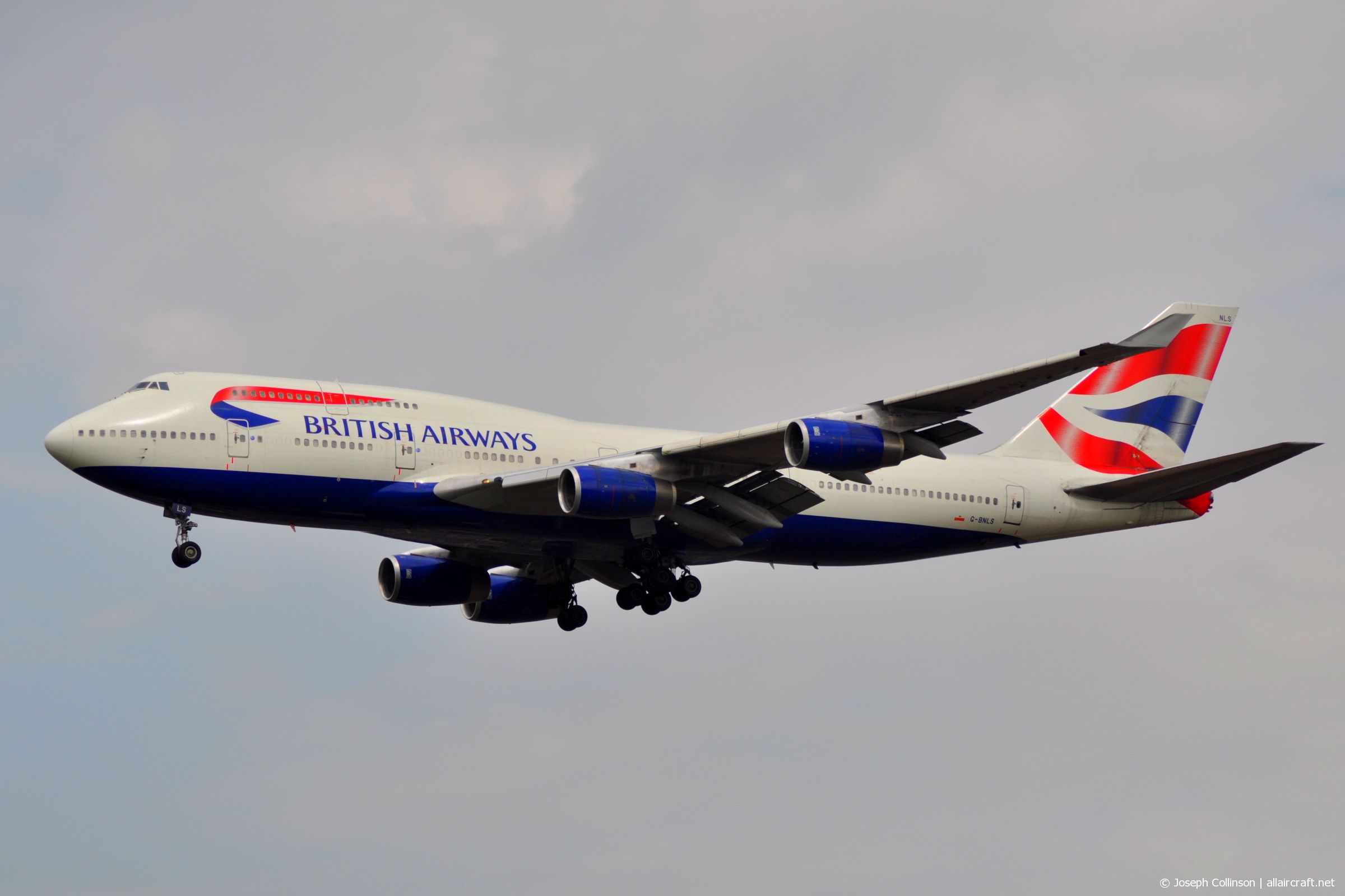 G-BNLS · Boeing 747-436 · (LHR / EGLL)