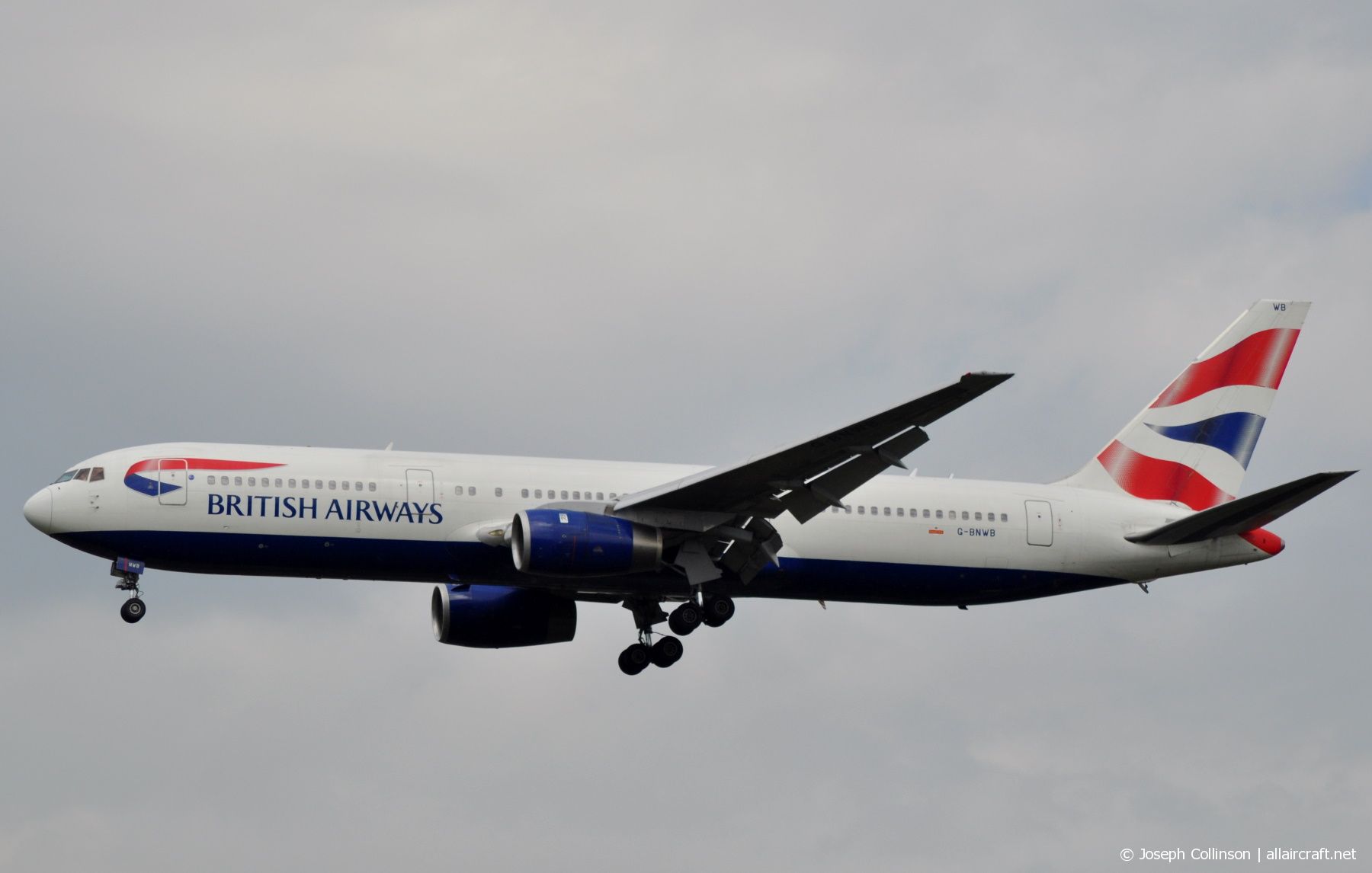 G-BNWB · Boeing 767-336/ER · (LHR / EGLL)