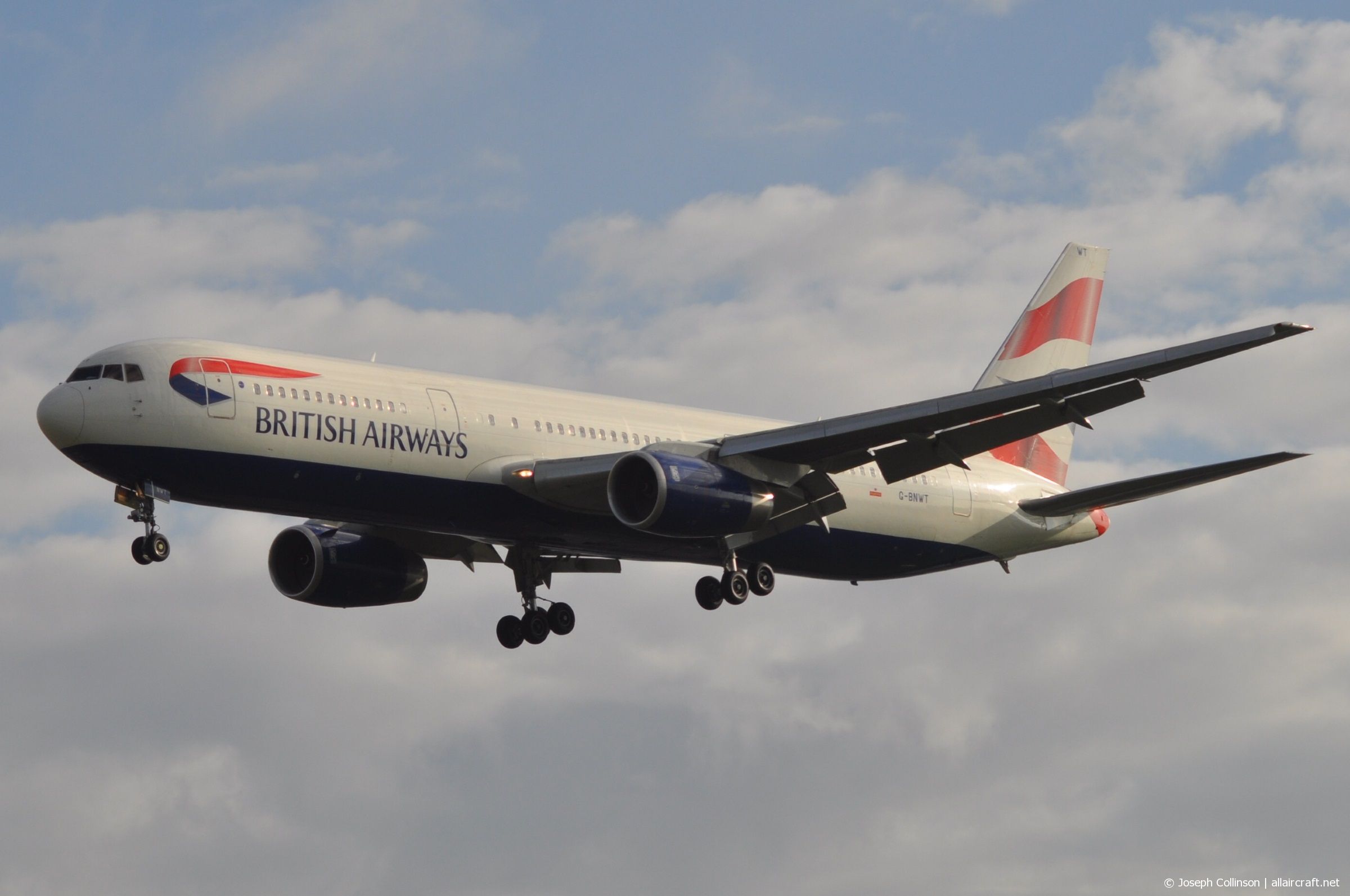 G-BNWT · Boeing 767-336/ER · (LHR / EGLL)