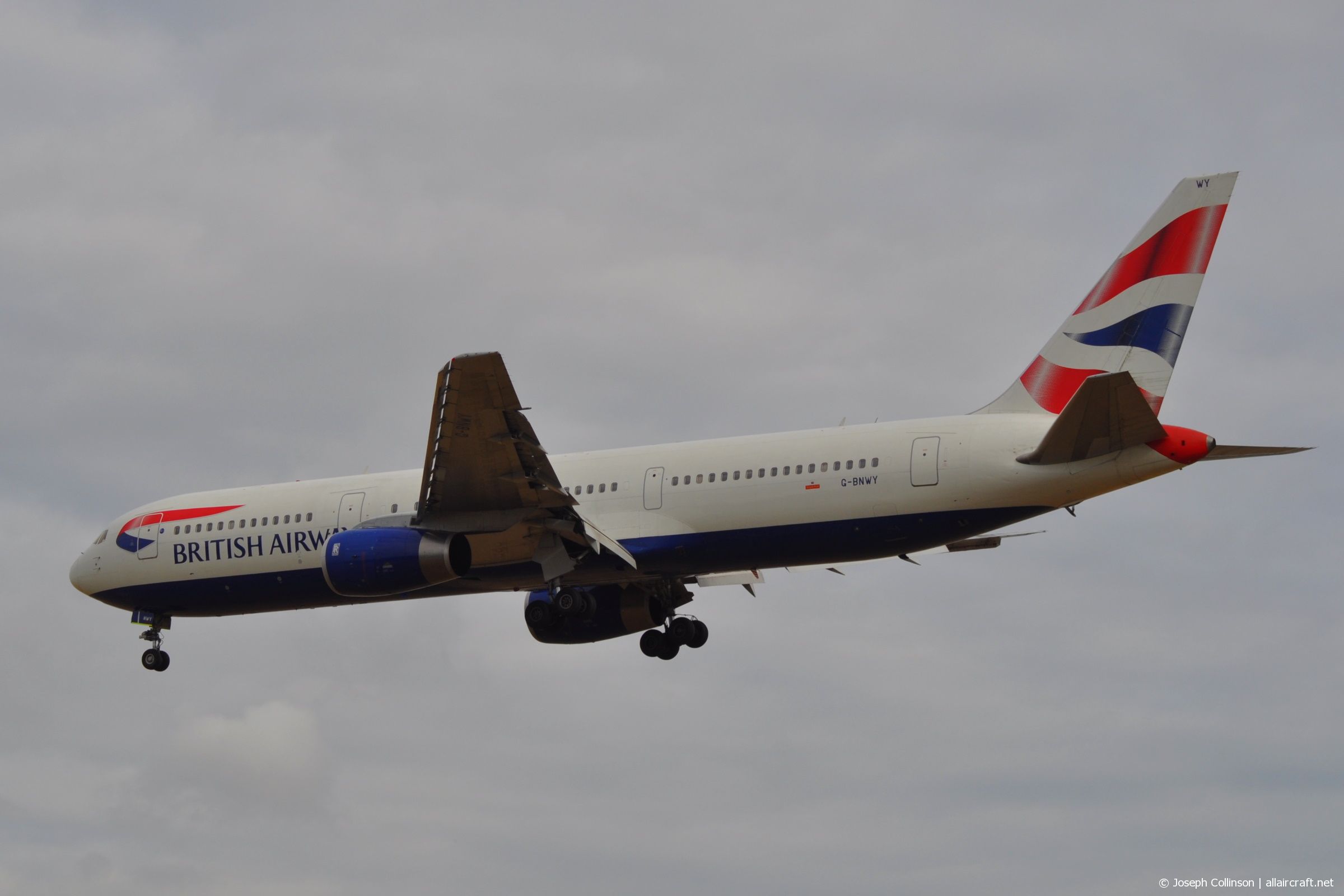G-BNWY · Boeing 767-336/ER · (LHR / EGLL)