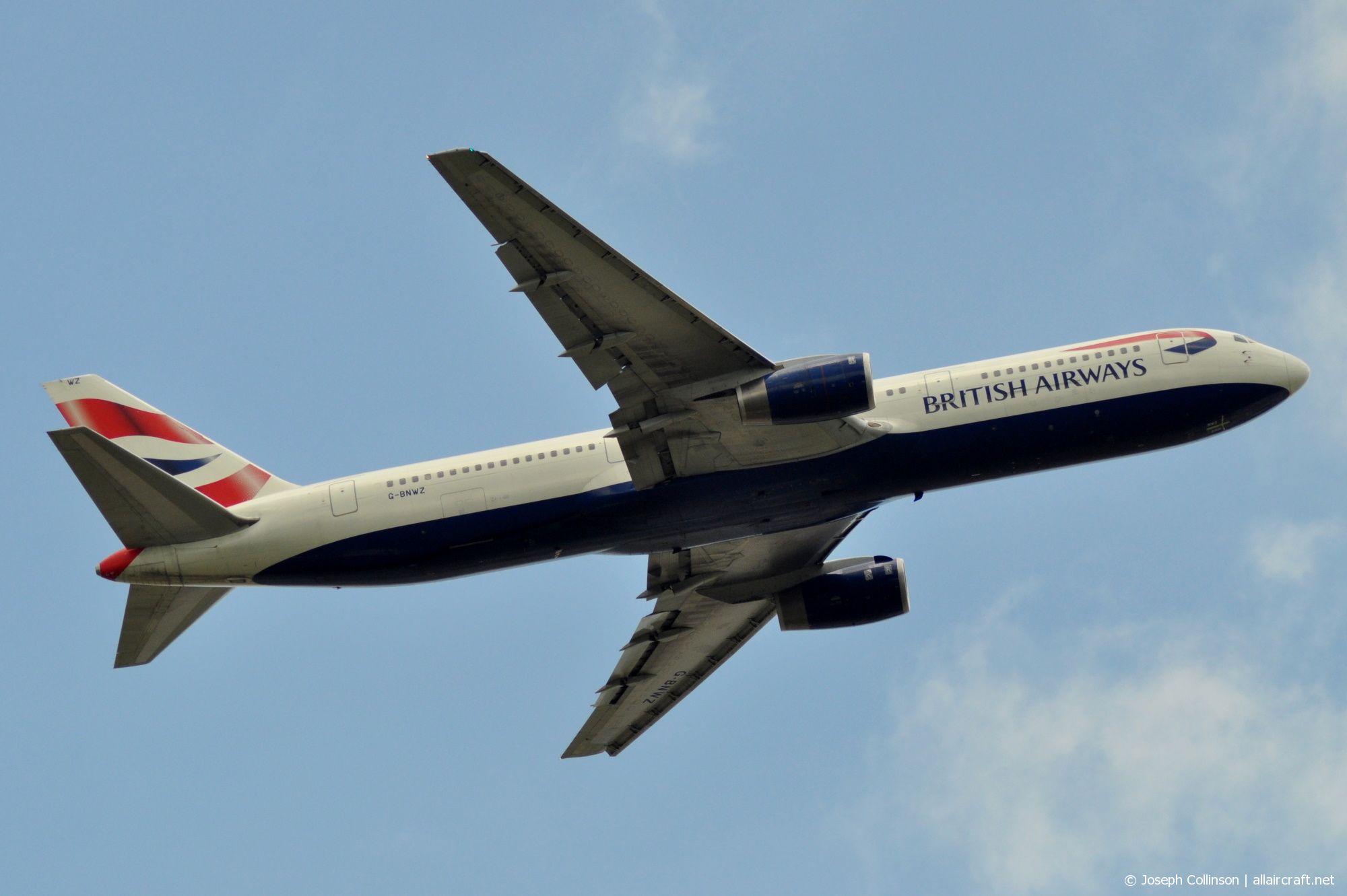 G-BNWZ · Boeing 767-336/ER · (LHR / EGLL)
