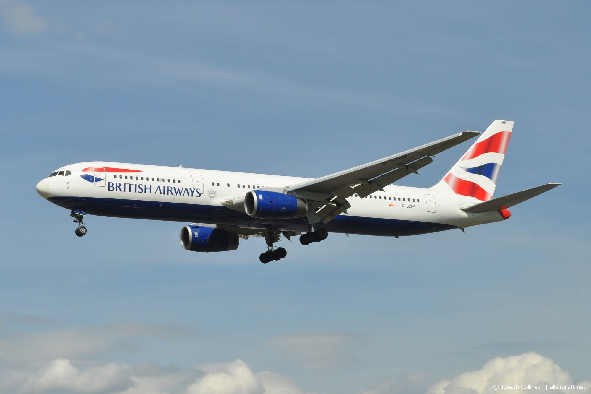 G-BZHB · Boeing 767-336/ER · (LHR / EGLL)
