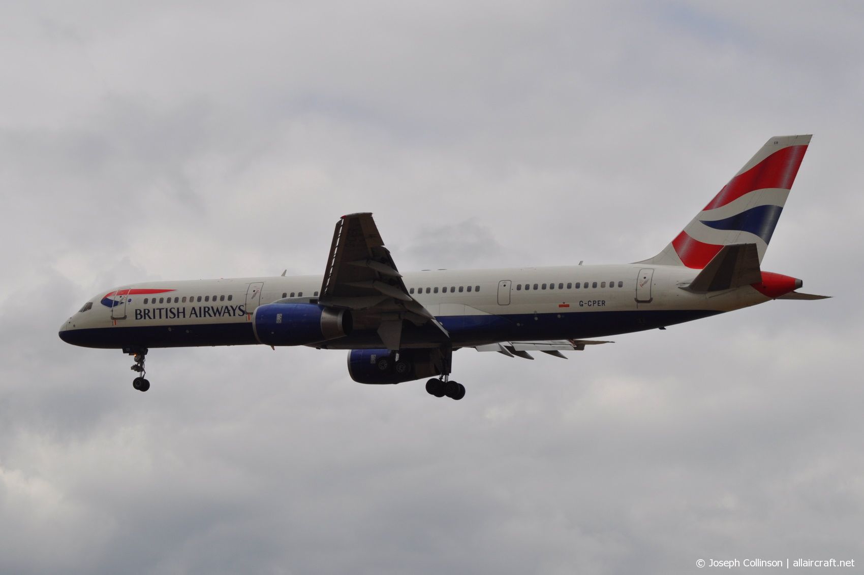 G-CPER · Boeing 757-236 · (LHR / EGLL)
