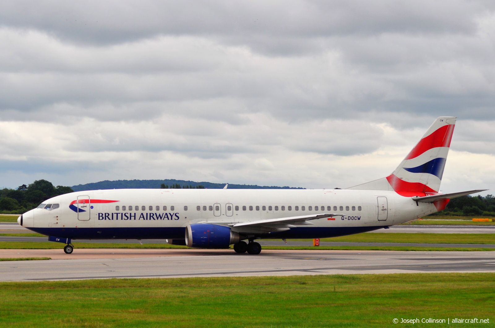 G-DOCW · Boeing 737-436 · (MAN / EGCC)