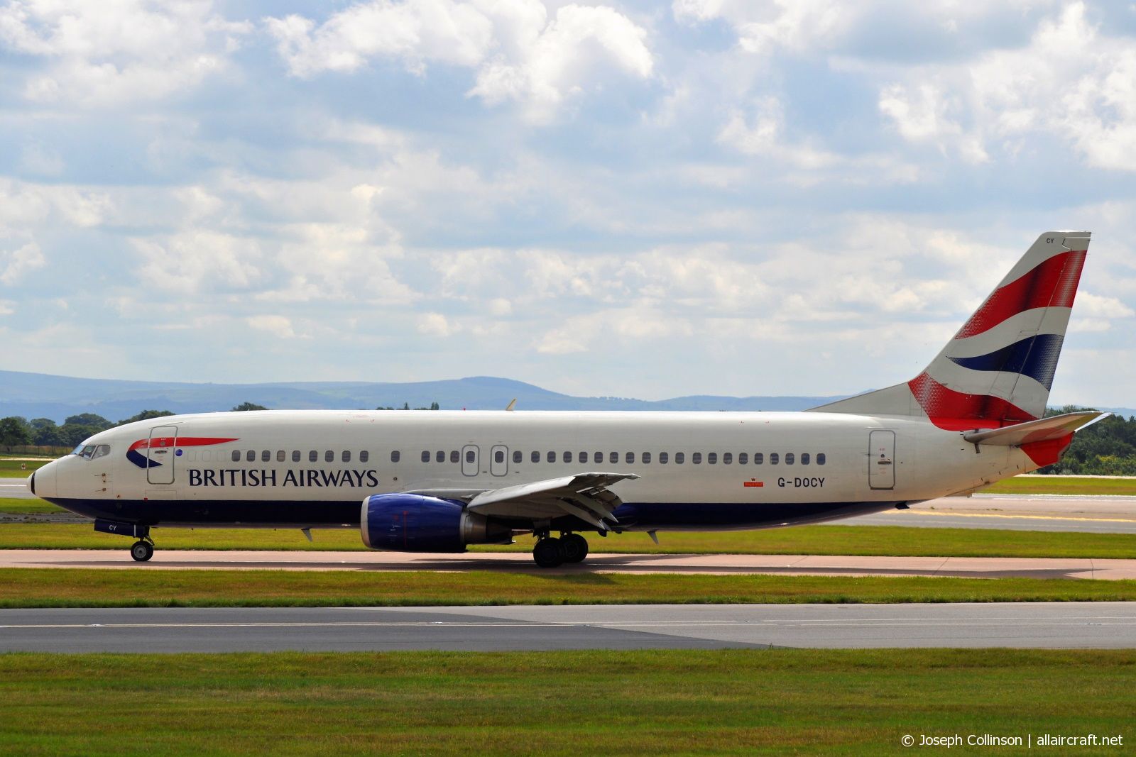 G-DOCY · Boeing 737-436 · (MAN / EGCC)