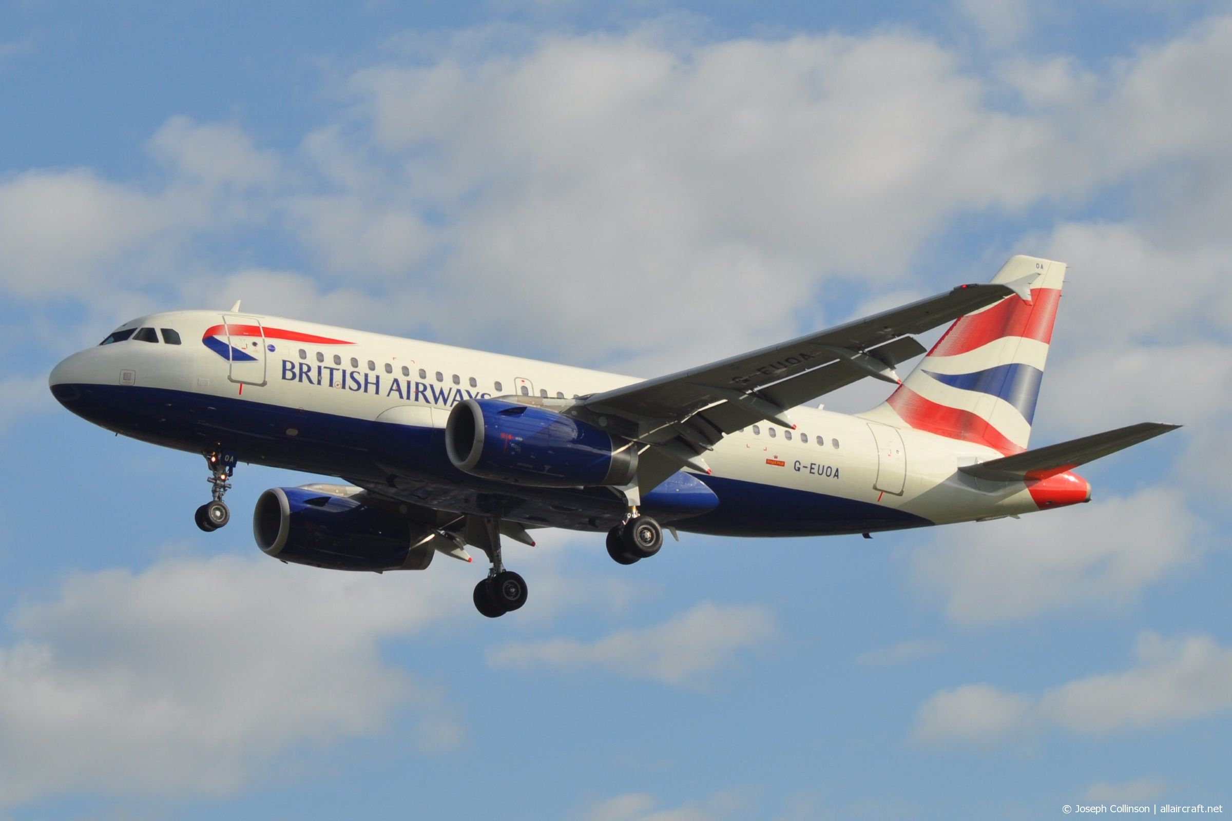 G-EUOA · Airbus A319-131 · (LHR / EGLL)