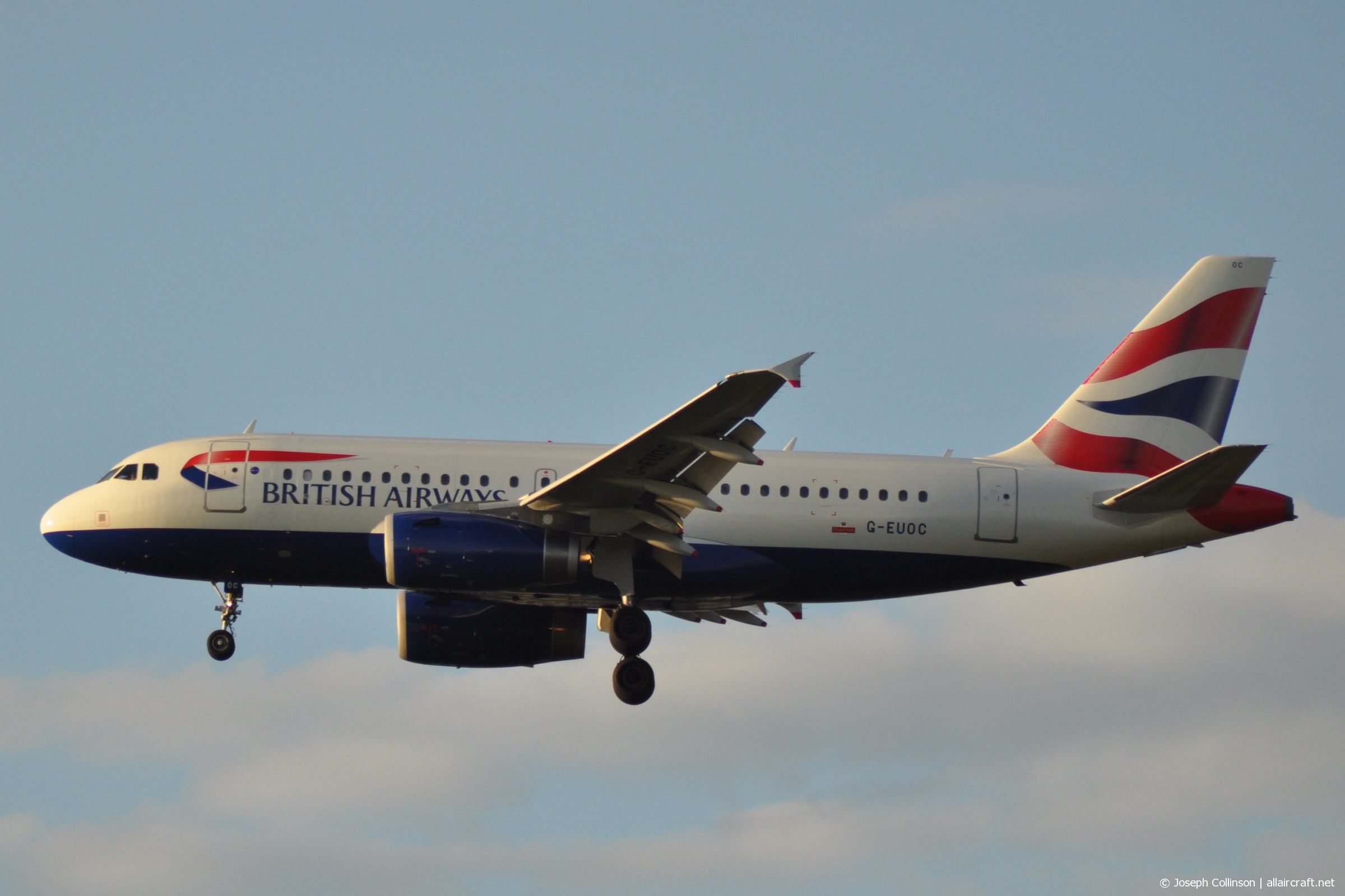G-EUOC · Airbus A319-113 · (LHR / EGLL)