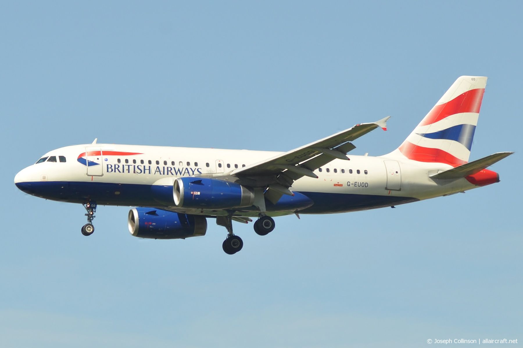 G-EUOD · Airbus A319-131 · (LHR / EGLL)