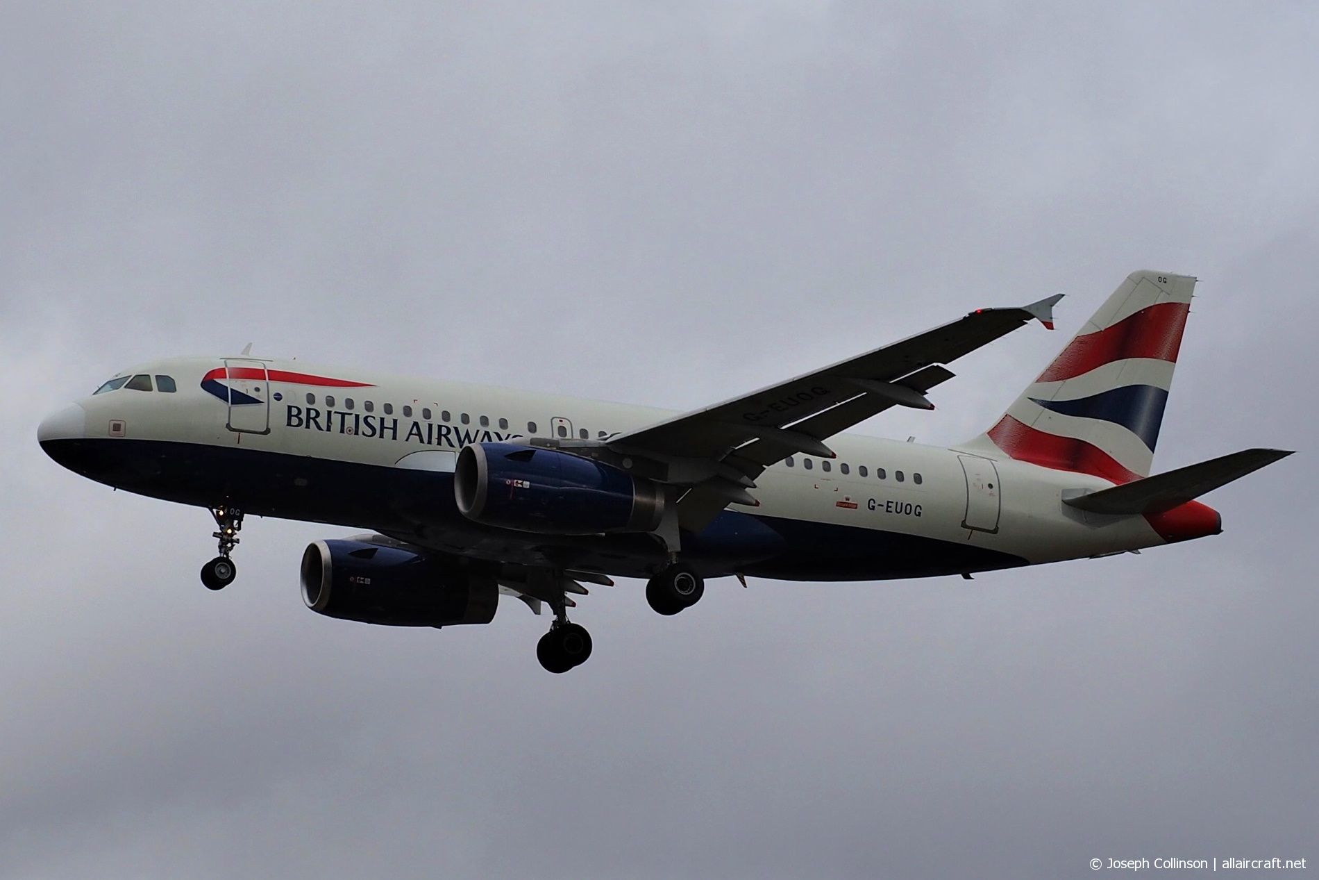 G-EUOG · Airbus A319-131 · (LHR / EGLL)