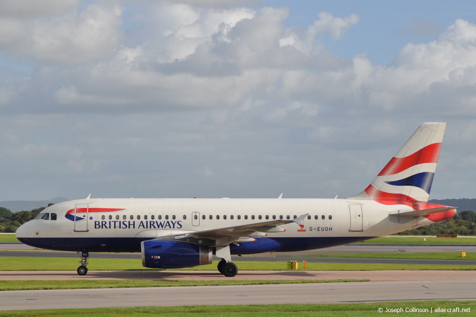 G-EUOH · Airbus A319-131 · (MAN / EGCC)