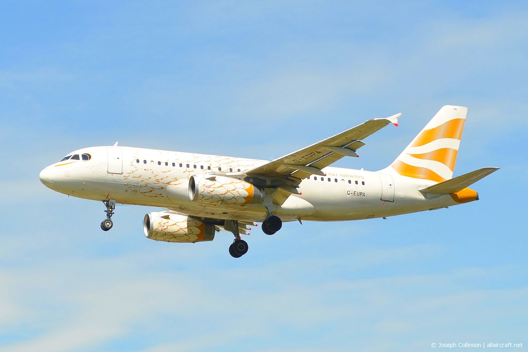 G-EUPA · Airbus A319-131 · (LHR / EGLL)