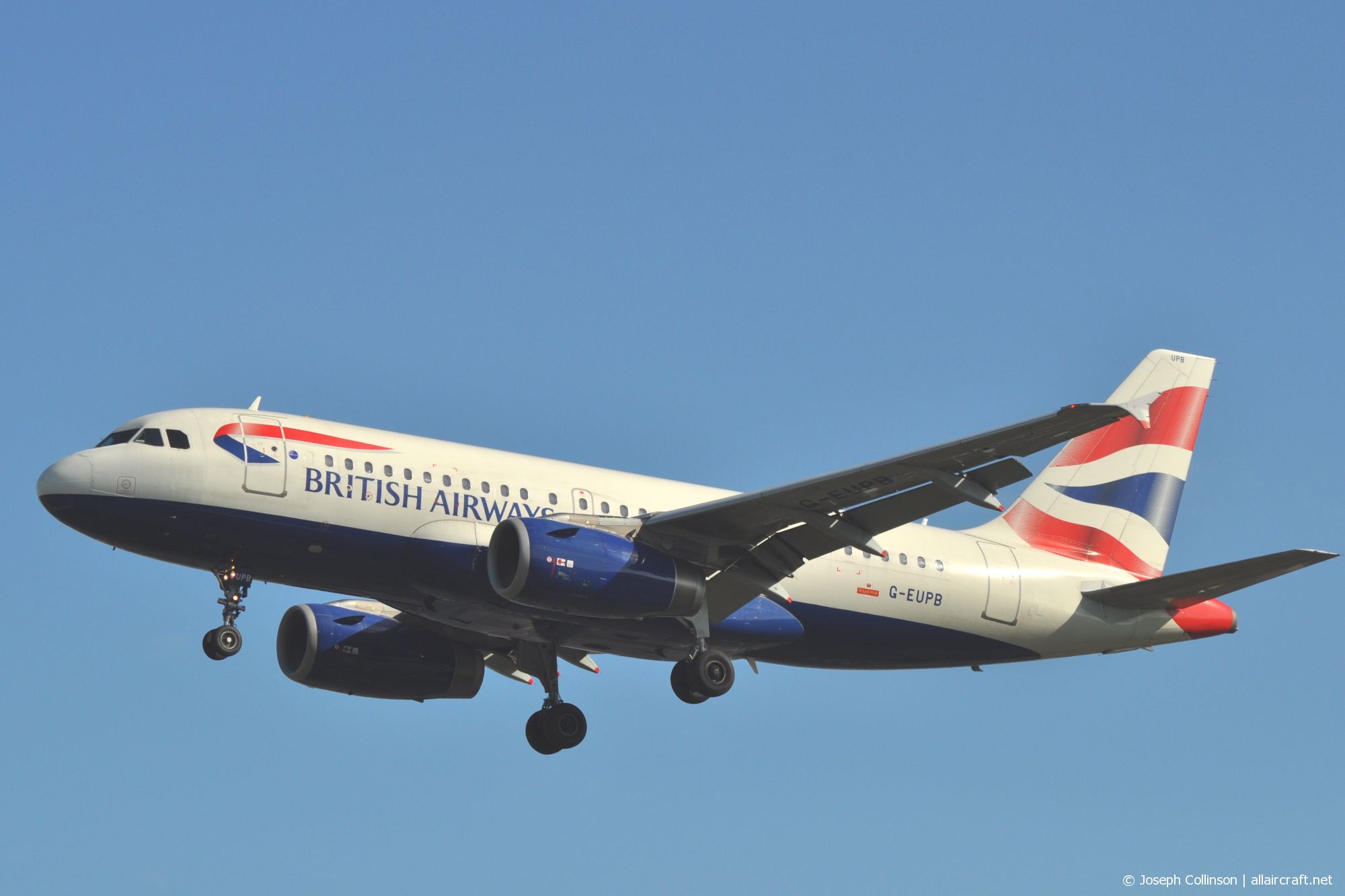 G-EUPB · Airbus A319-131 · (LHR / EGLL)