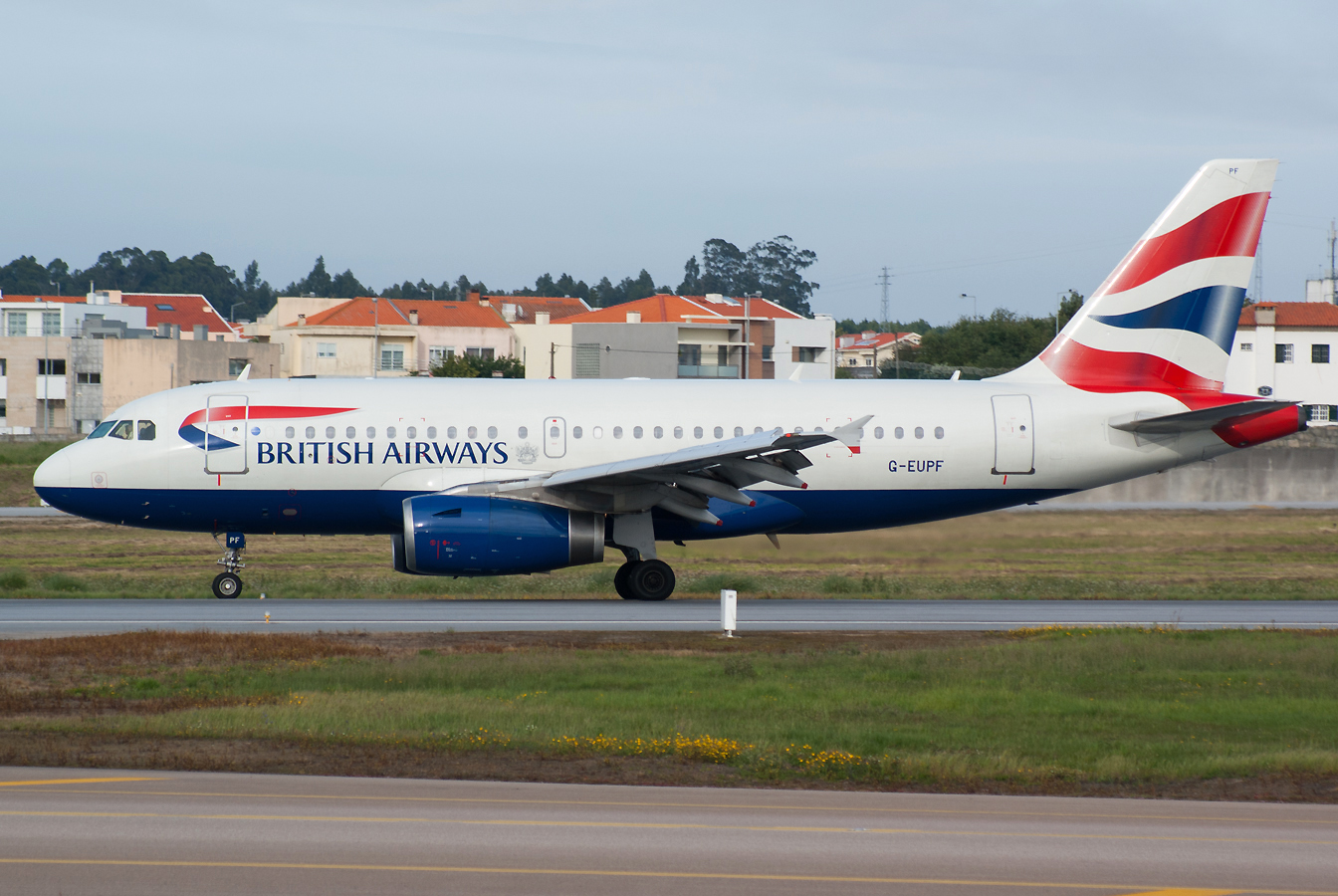 G-EUPF · Airbus A319-131 · (OPO / LPPR)