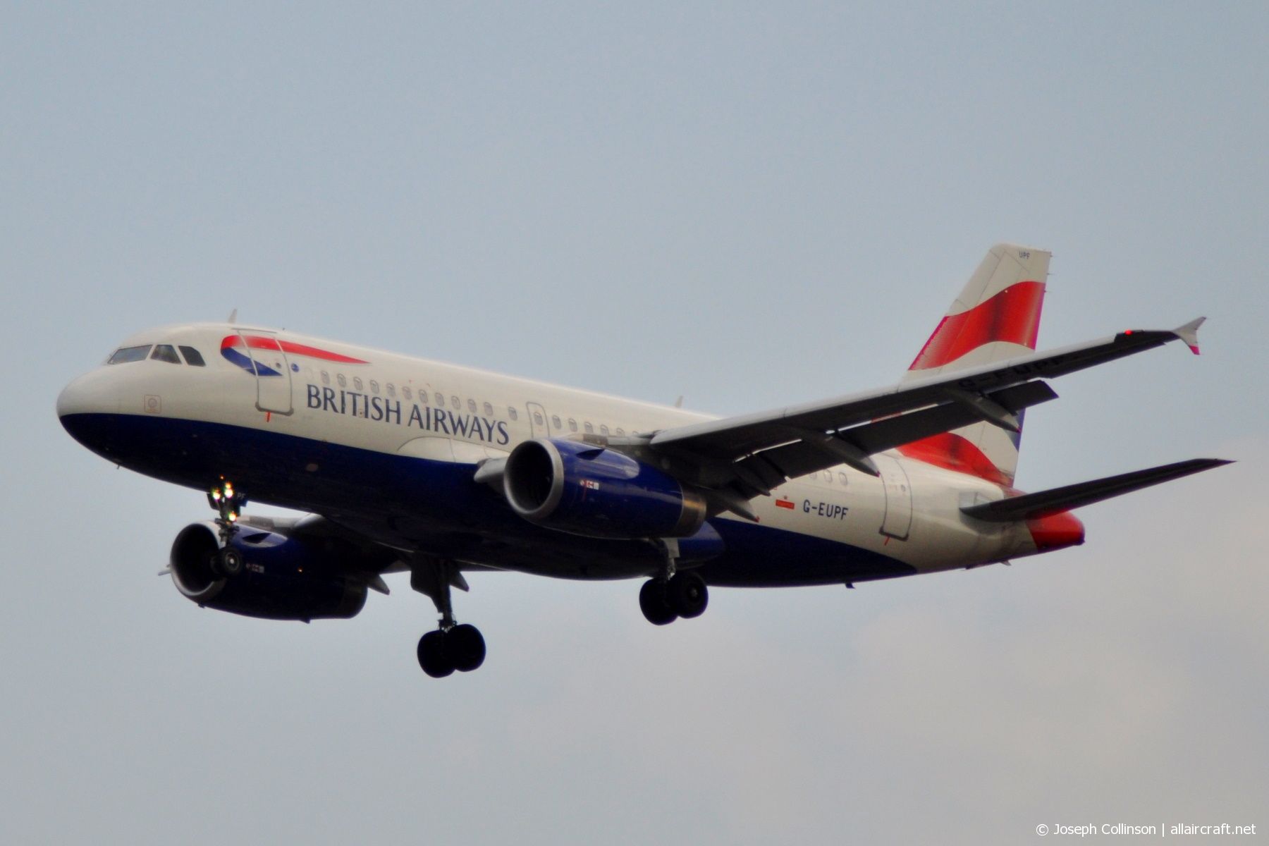 G-EUPF · Airbus A319-131 · (LHR / EGLL)