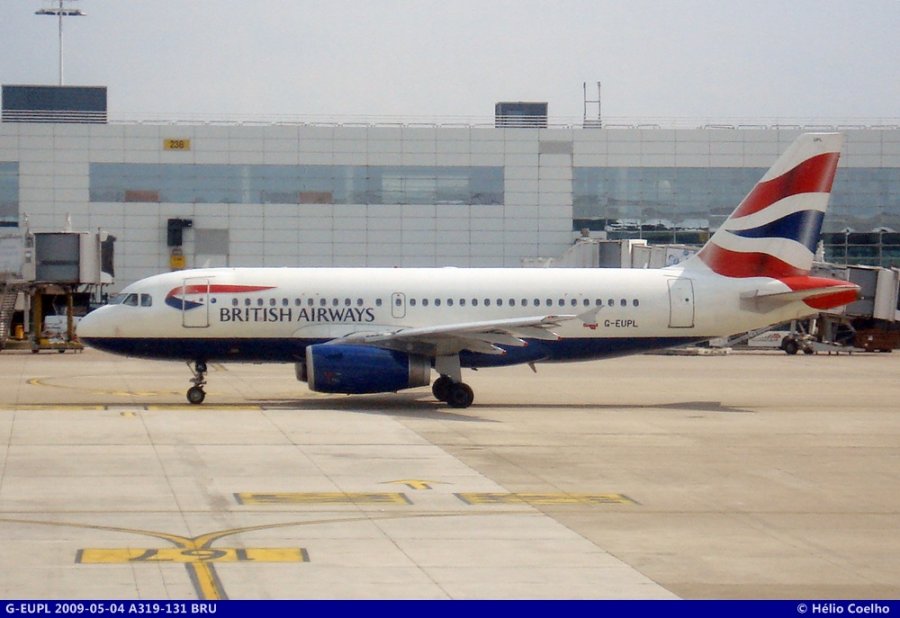 G-EUPL · Airbus A319-131 · (BRU / EBBR)