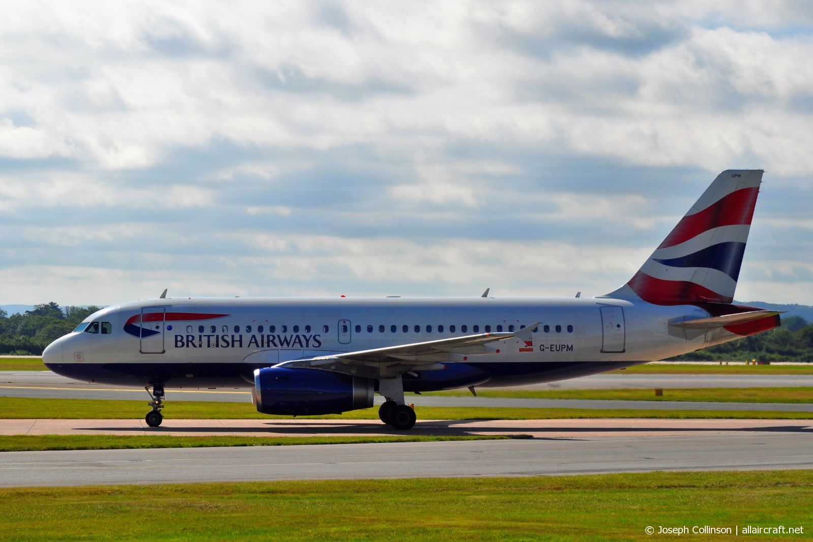 G-EUPM · Airbus A319-131 · (MAN / EGCC)