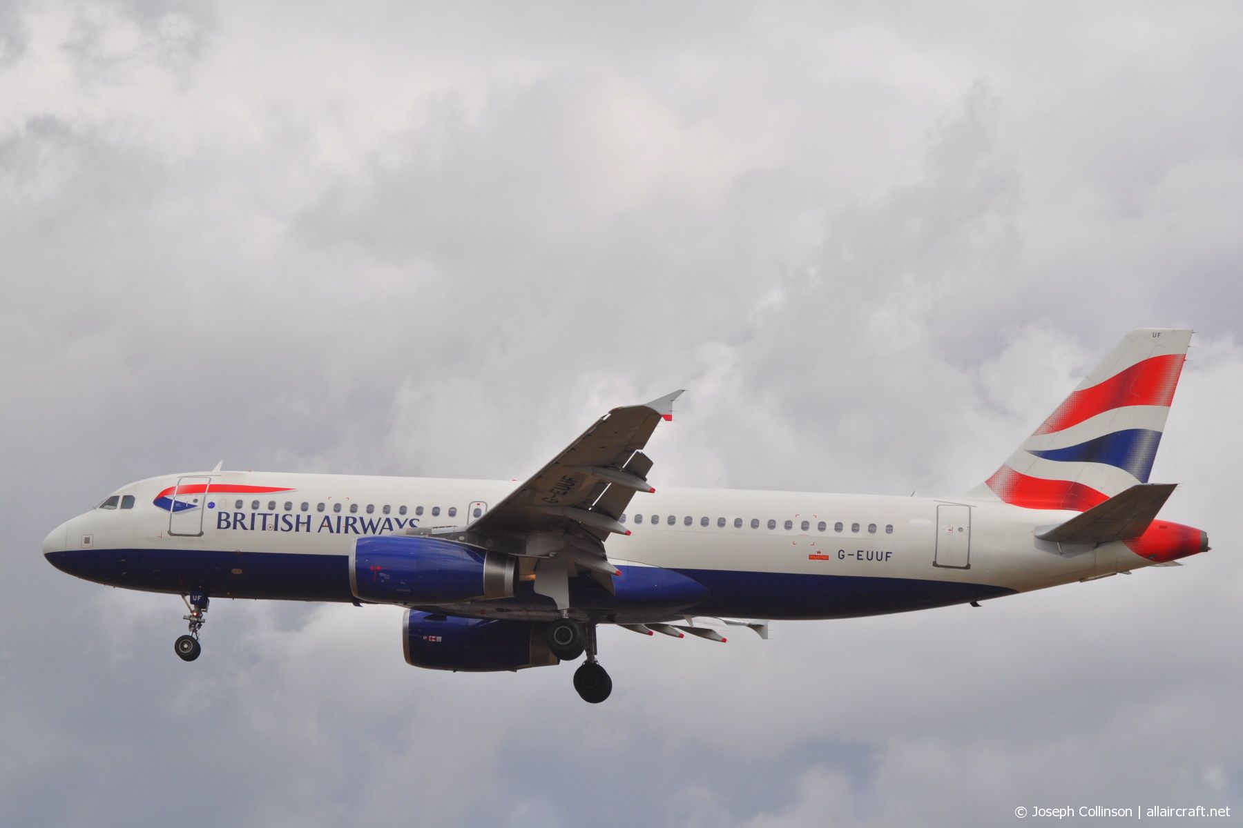 G-EUUF · Airbus A320-232 · (LHR / EGLL)