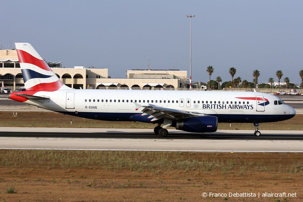 G-EUUG (1829) 2002 Airbus A320-232