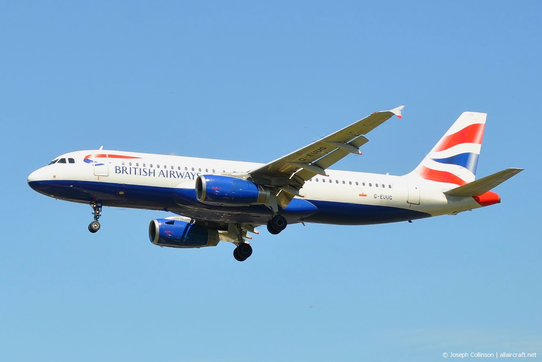 G-EUUG · Airbus A320-232 · (LHR / EGLL)