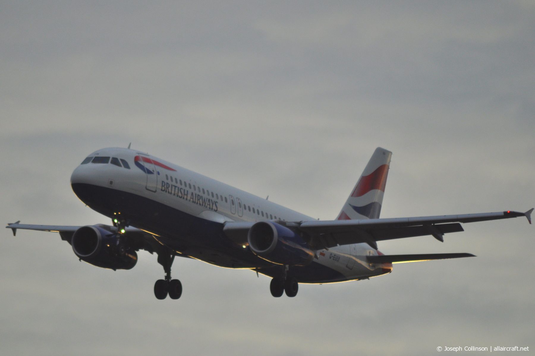 G-EUUI · Airbus A320-232 · (LHR / EGLL)