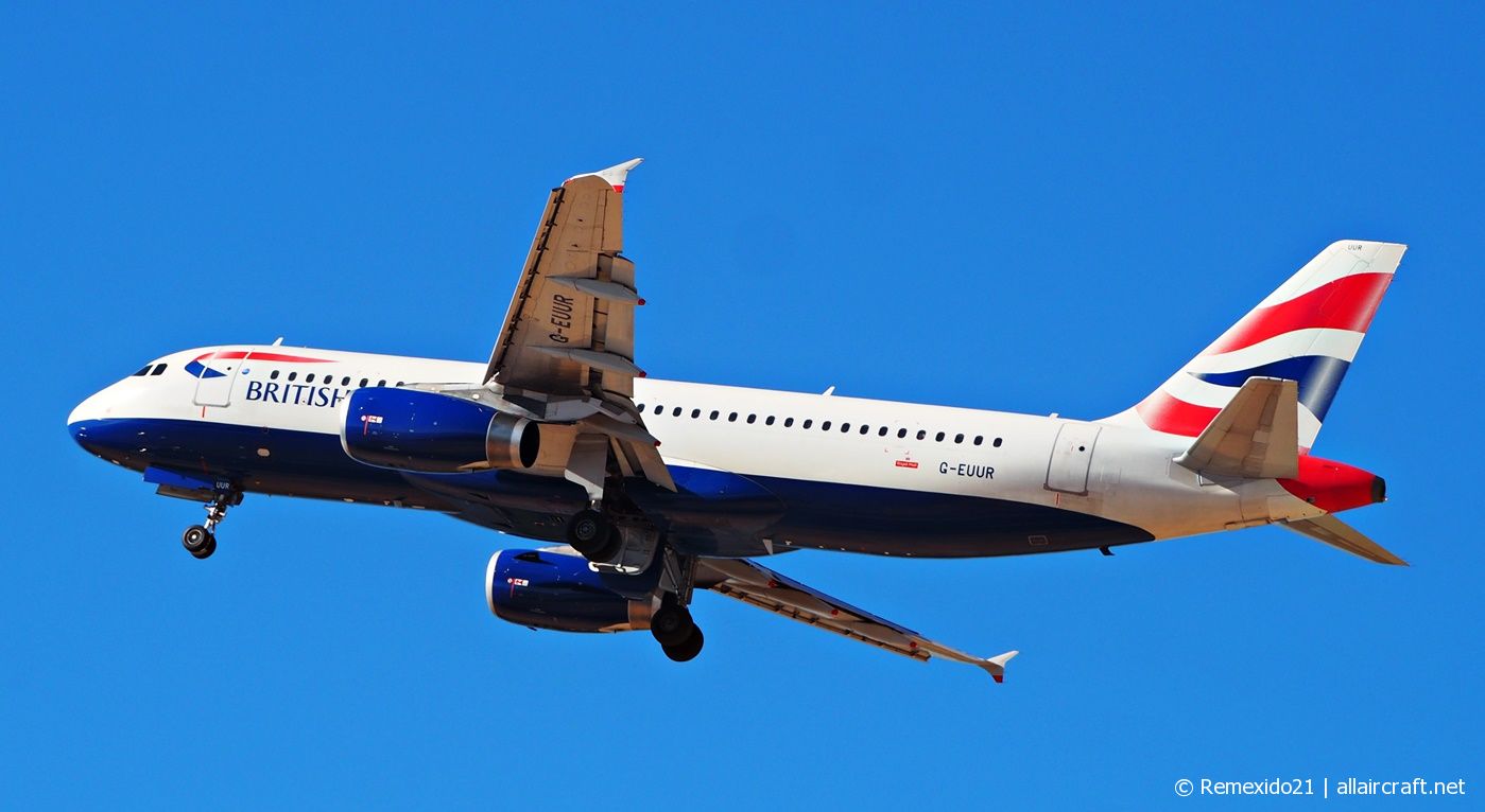 G-EUUR · Airbus A320-232 · (FAO / LPFR)