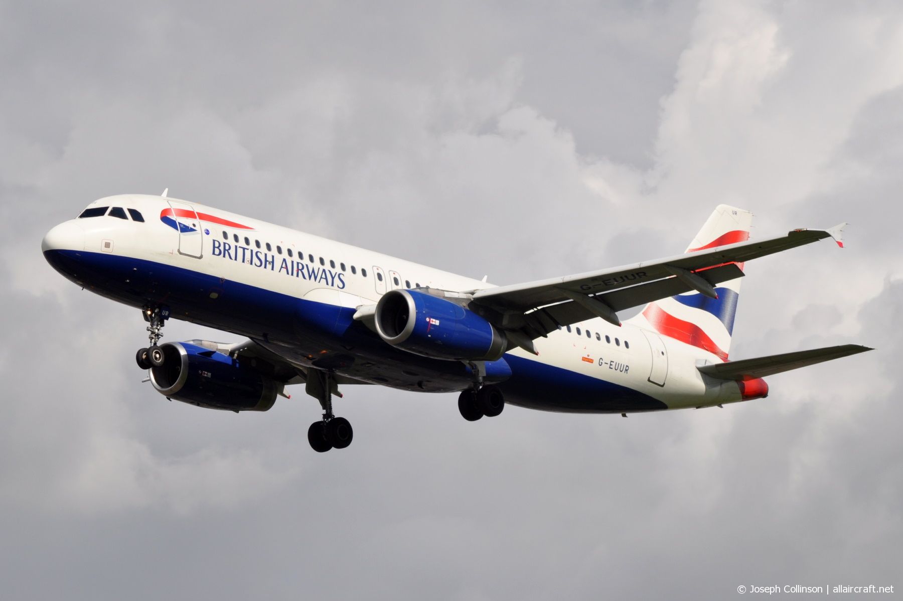 G-EUUR · Airbus A320-232 · (LHR / EGLL)