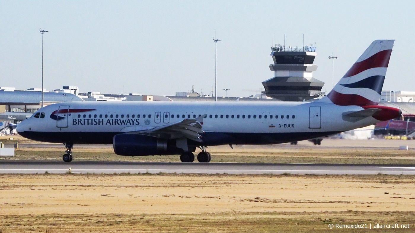 G-EUUS (3301) 2007 Airbus A320-232