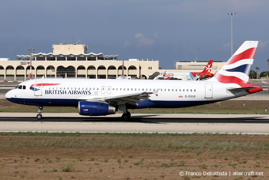 G-EUUS (3301) 2007 Airbus A320-232