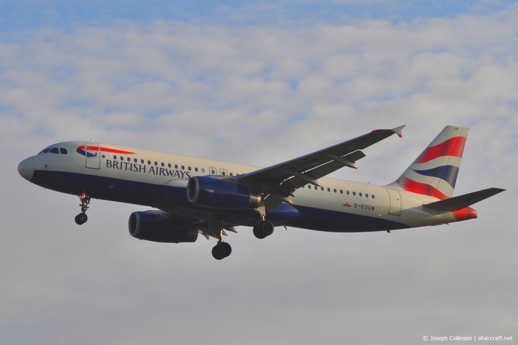 G-EUUW (3499) 2008 Airbus A320-232