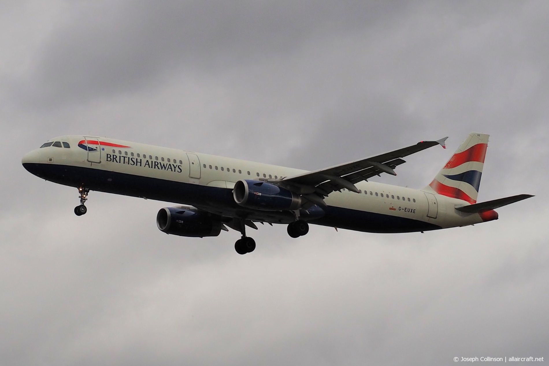 G-EUXE · Airbus A321-231 · (LHR / EGLL)
